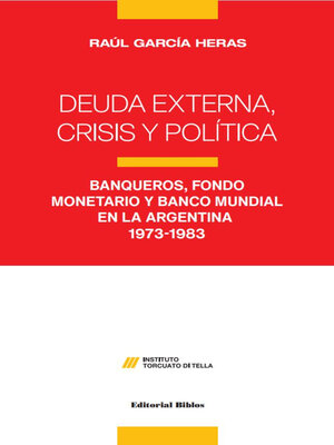 cover image of Deuda externa, crisis y política